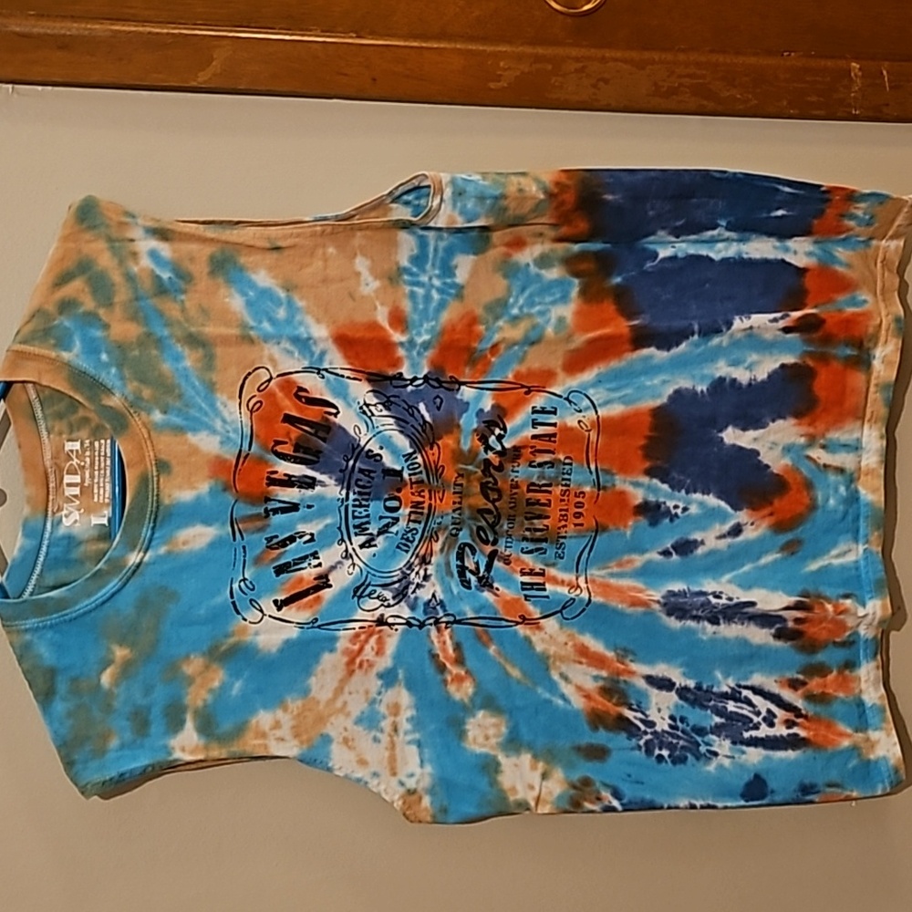 Tie dye Muscle tank shirt from Las Vegas